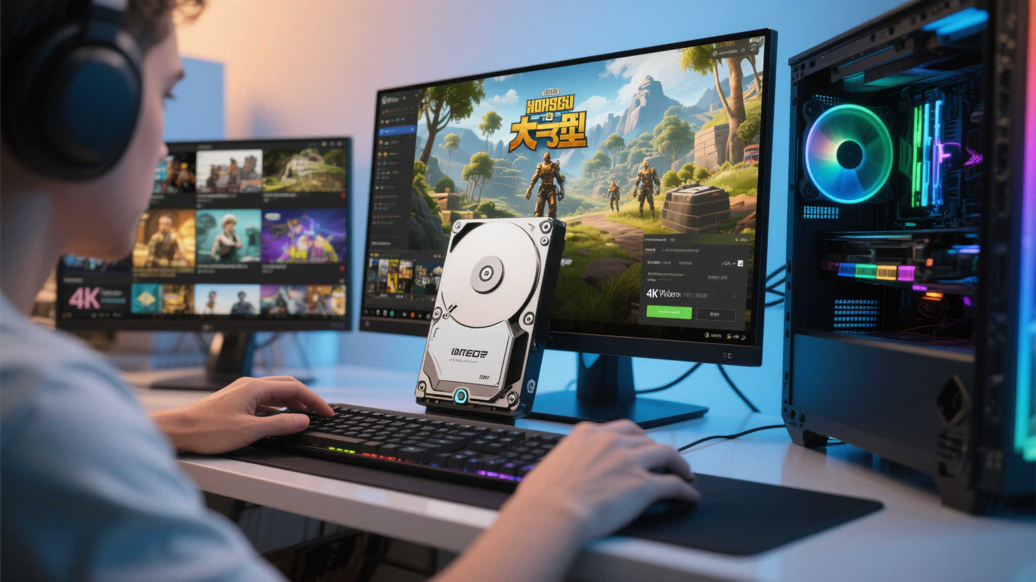 硬盘告急！1%PC玩家剩余可用空间不足10GB