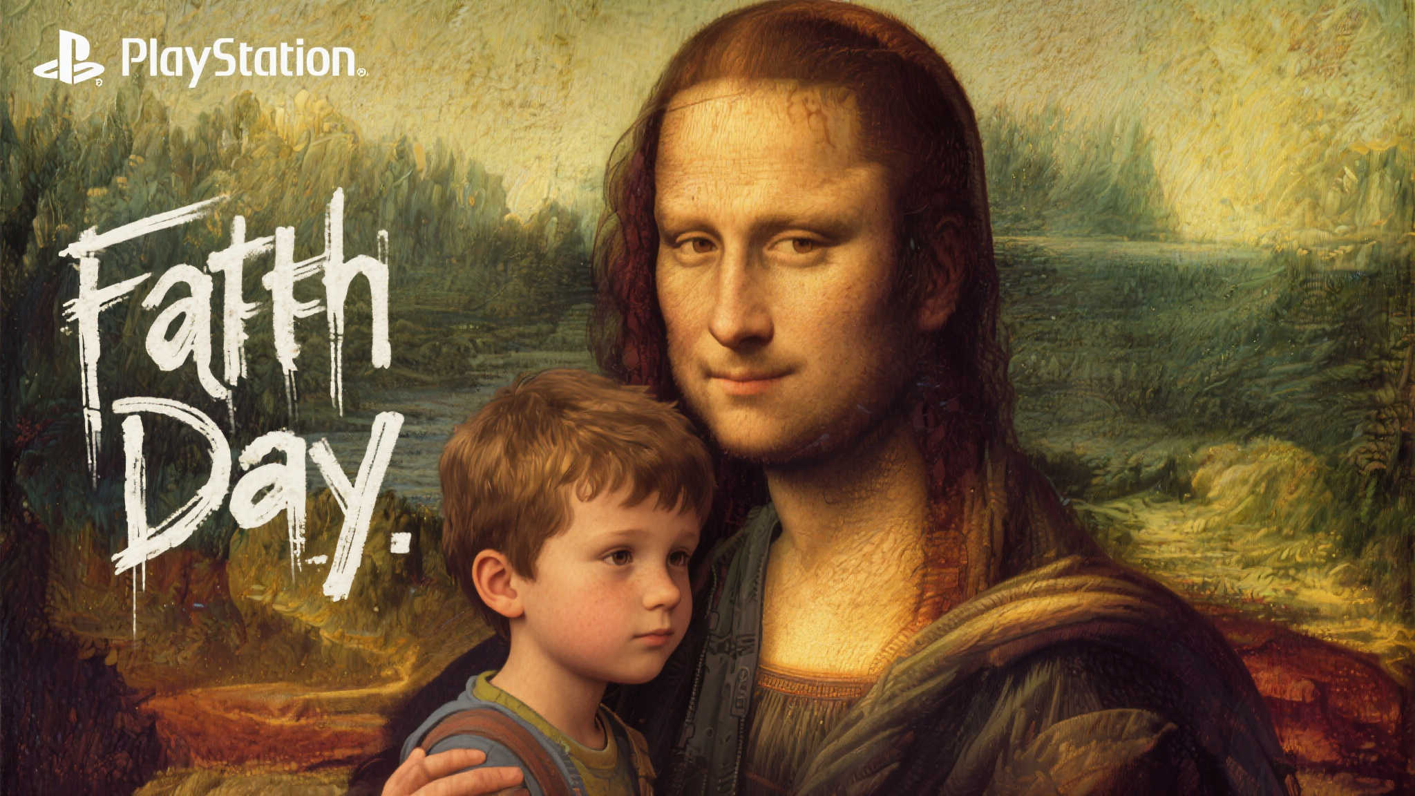 PS官方发布父亲节贺图:山姆与洛在经典画作中的新演绎 PS官方发布父亲节贺图:山姆与洛在经典画作中的新演绎