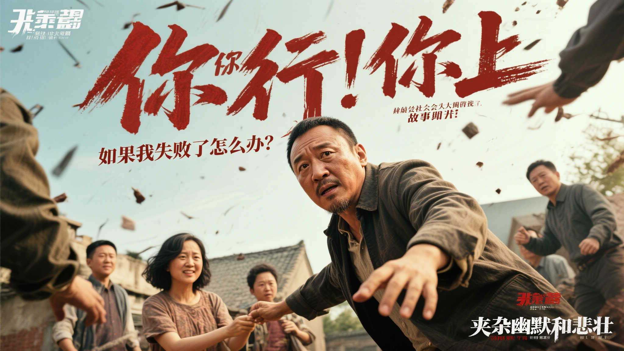 姜文匠心独运七载打磨，《你行！你上！》提前定档7月18日上映