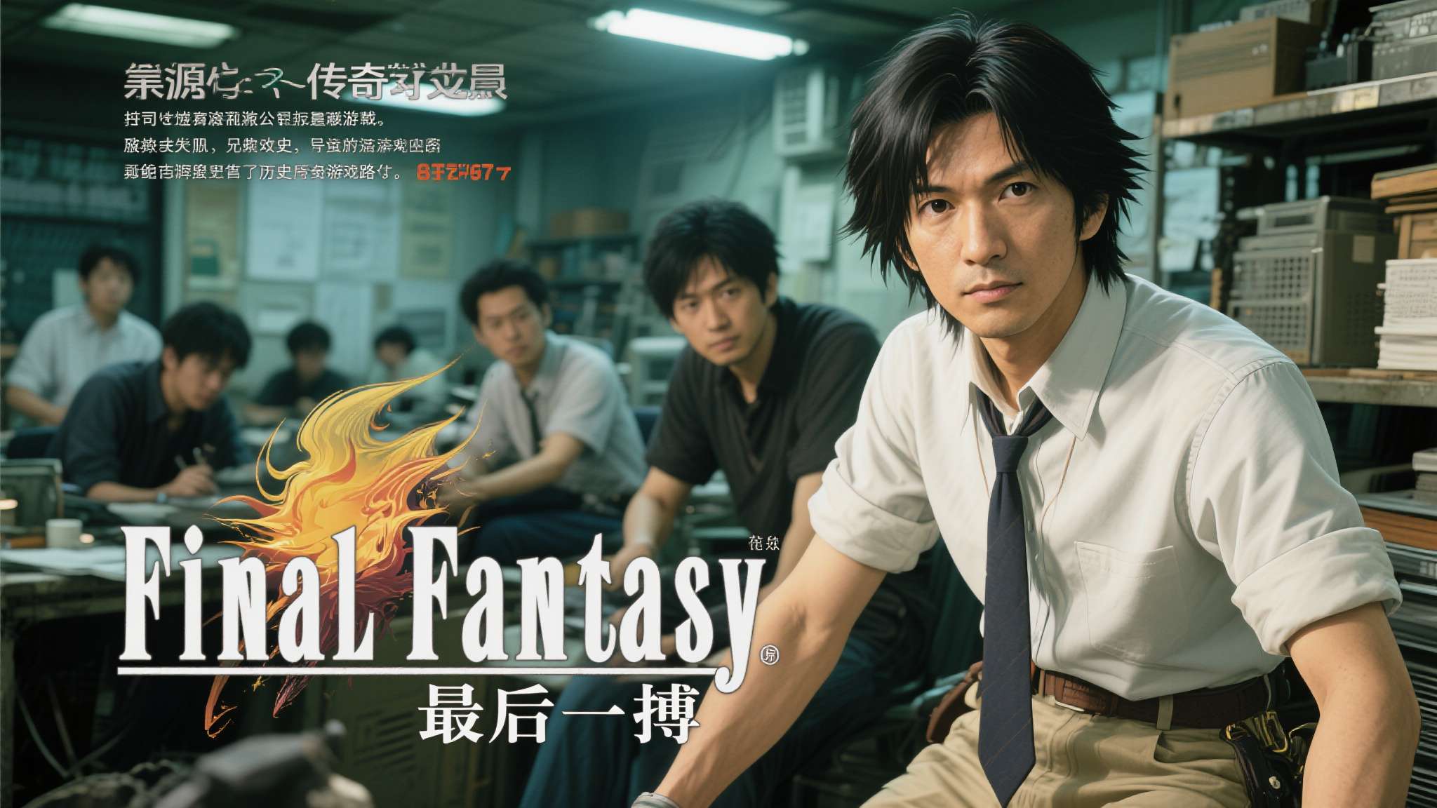 《最终幻想》的起源本身就带有传奇色彩。1987年，坂口博信带领团队在公司几乎面临